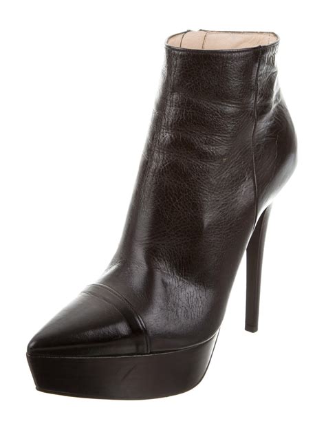 prada high ankle boots|Prada platform ankle boots.